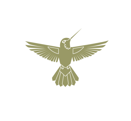 Colibri Spirit Festival Logo green_white_font